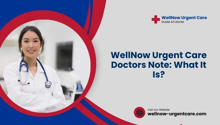 WellNow Urgent Care Doctors Note: What It Is?